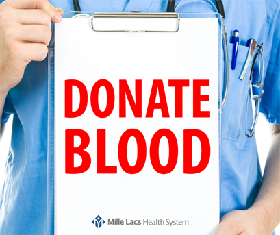 Be A Hero – Donate Blood | News | About | Mille Lacs Health System